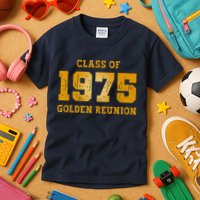 Class Of 1975 50th Golden Reunion 75 Grad  Kids T-Shirt