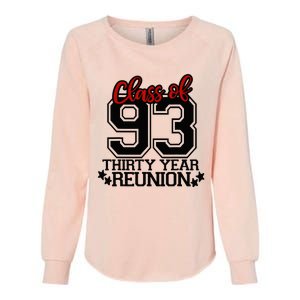 Class of 1993 group reunion30 year 93 school spirit Womens California Wash Sweatshirt