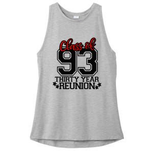 Class of 1993 group reunion30 year 93 school spirit Ladies PosiCharge Tri-Blend Wicking Tank