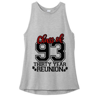 Class of 1993 group reunion30 year 93 school spirit Ladies PosiCharge Tri-Blend Wicking Tank