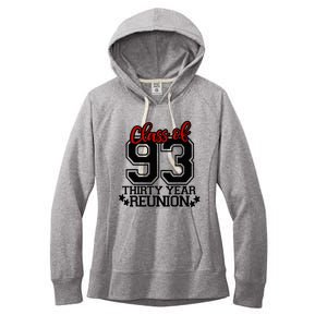 Class of 1993 group reunion30 year 93 school spirit Women's Fleece Hoodie