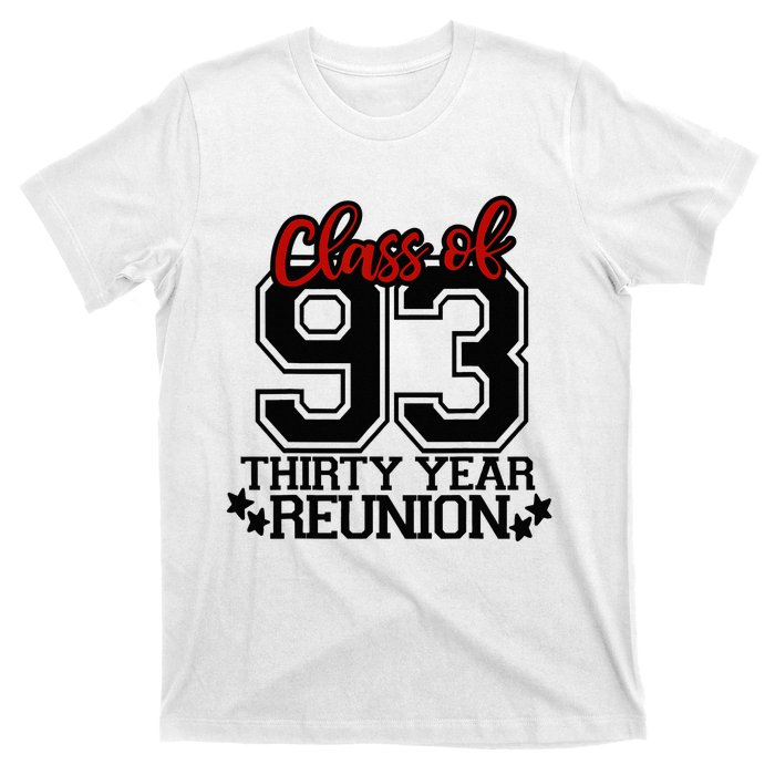 Class of 1993 group reunion30 year 93 school spirit T-Shirt