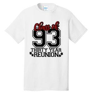 Class of 1993 group reunion30 year 93 school spirit Tall T-Shirt