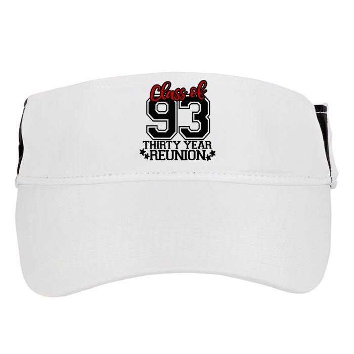 Class of 1993 group reunion30 year 93 school spirit Adult Drive Performance Visor