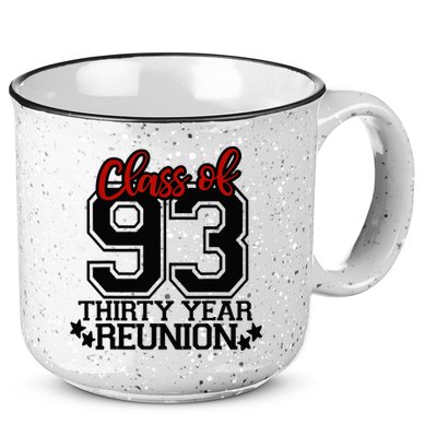 Class of 1993 group reunion30 year 93 school spirit 15oz Campfire Ceramic Mug