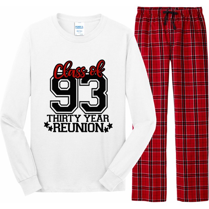 Class of 1993 group reunion30 year 93 school spirit Long Sleeve Pajama Set