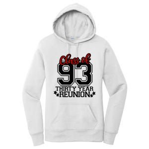 Class of 1993 group reunion30 year 93 school spirit Women's Pullover Hoodie