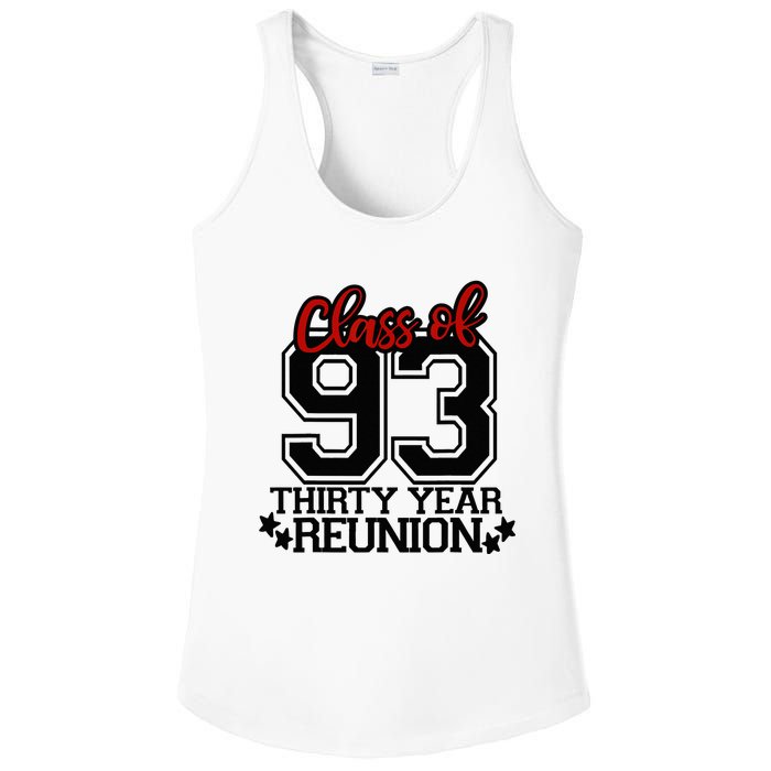 Class of 1993 group reunion30 year 93 school spirit Ladies PosiCharge Competitor Racerback Tank