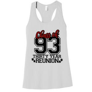 Class of 1993 group reunion30 year 93 school spirit Women's Racerback Tank