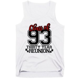 Class of 1993 group reunion30 year 93 school spirit Tank Top