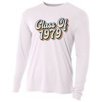 Class Of 1979 High School Reunion Vintage Cooling Performance Long Sleeve Crew