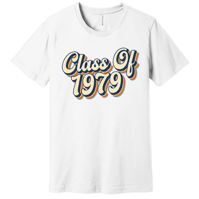 Class Of 1979 High School Reunion Vintage Premium T-Shirt