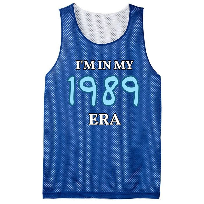 Class of 1989 High School Era Graduate I'm my in Mesh Reversible Basketball Jersey Tank