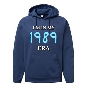 Class of 1989 High School Era Graduate I'm my in Performance Fleece Hoodie