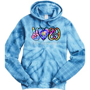 Class Of 1989 Tie Dye Senior Graduation Class Reunion Tie Dye Hoodie