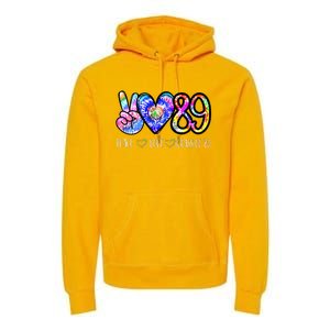 Class Of 1989 Tie Dye Senior Graduation Class Reunion Premium Hoodie