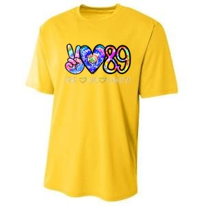 Class Of 1989 Tie Dye Senior Graduation Class Reunion Performance Sprint T-Shirt