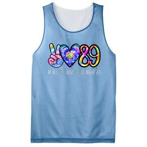 Class Of 1989 Tie Dye Senior Graduation Class Reunion Mesh Reversible Basketball Jersey Tank