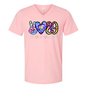 Class Of 1989 Tie Dye Senior Graduation Class Reunion V-Neck T-Shirt