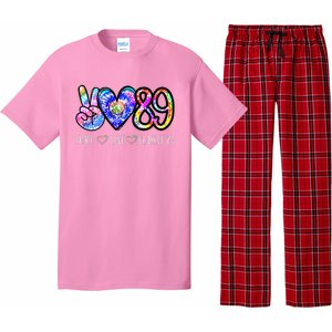 Class Of 1989 Tie Dye Senior Graduation Class Reunion Pajama Set