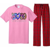 Class Of 1989 Tie Dye Senior Graduation Class Reunion Pajama Set