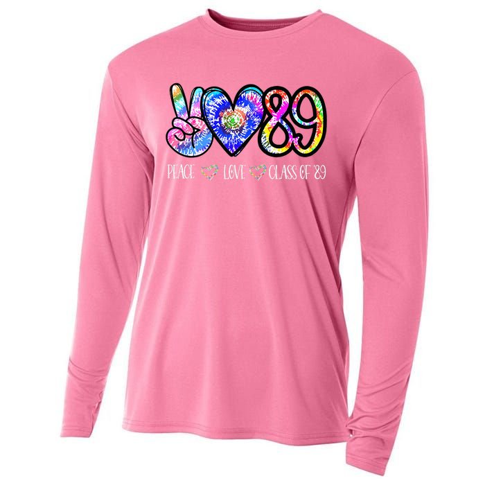 Class Of 1989 Tie Dye Senior Graduation Class Reunion Cooling Performance Long Sleeve Crew