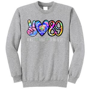 Class Of 1989 Tie Dye Senior Graduation Class Reunion Sweatshirt