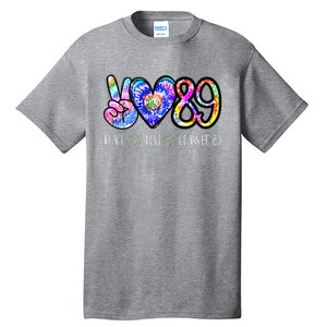 Class Of 1989 Tie Dye Senior Graduation Class Reunion Tall T-Shirt