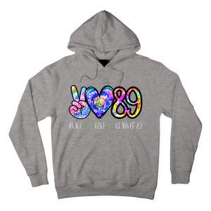 Class Of 1989 Tie Dye Senior Graduation Class Reunion Tall Hoodie