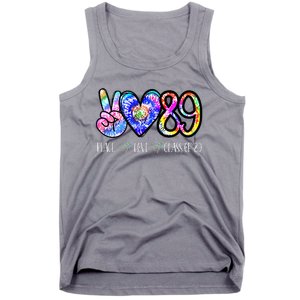 Class Of 1989 Tie Dye Senior Graduation Class Reunion Tank Top