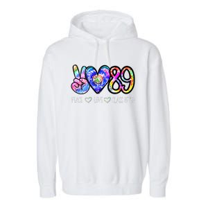 Class Of 1989 Tie Dye Senior Graduation Class Reunion Garment-Dyed Fleece Hoodie