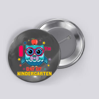 Cute Owl 100th Day Of Kindergarten Button