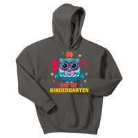 Cute Owl 100th Day Of Kindergarten Kids Hoodie