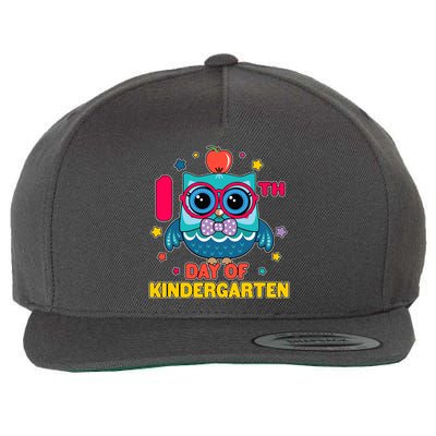 Cute Owl 100th Day Of Kindergarten Wool Snapback Cap