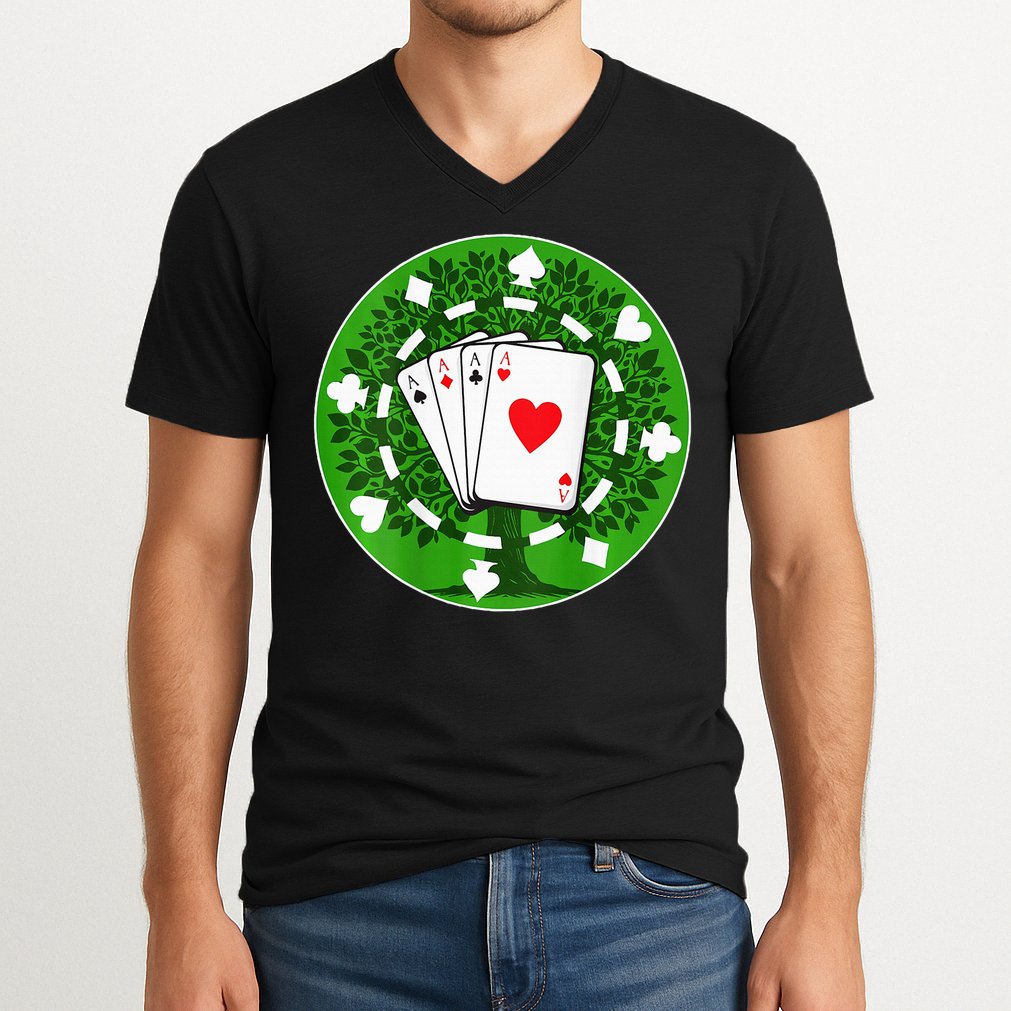Champion Of 1st Annual Bh Poker Invitational V-Neck T-Shirt