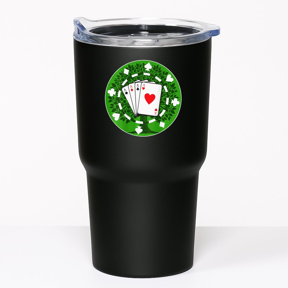 Champion Of 1st Annual Bh Poker Invitational Tumbler