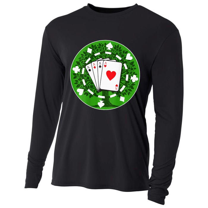 Champion Of 1st Annual Bh Poker Invitational Cooling Performance Long Sleeve Crew