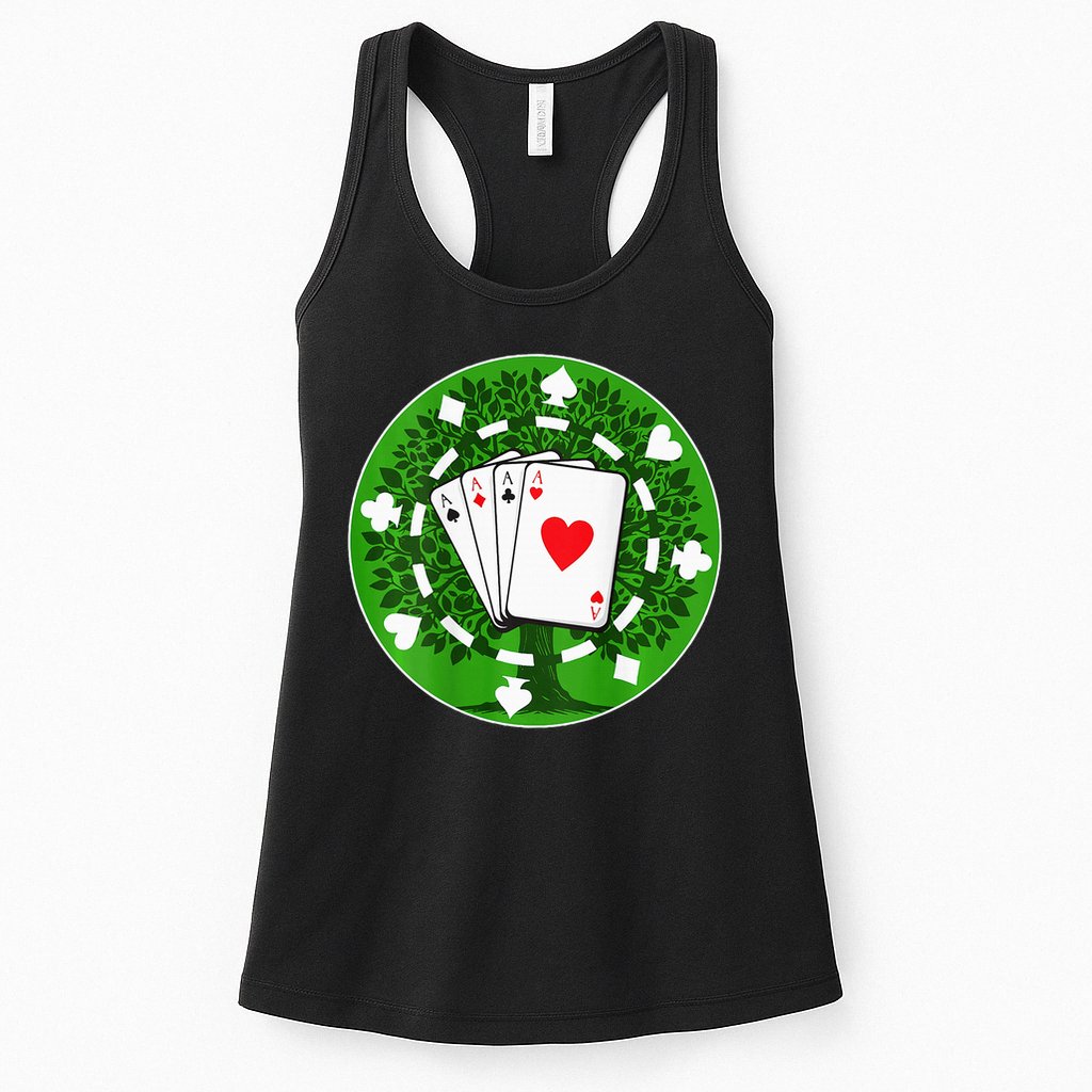 Champion Of 1st Annual Bh Poker Invitational Womens Tank Top