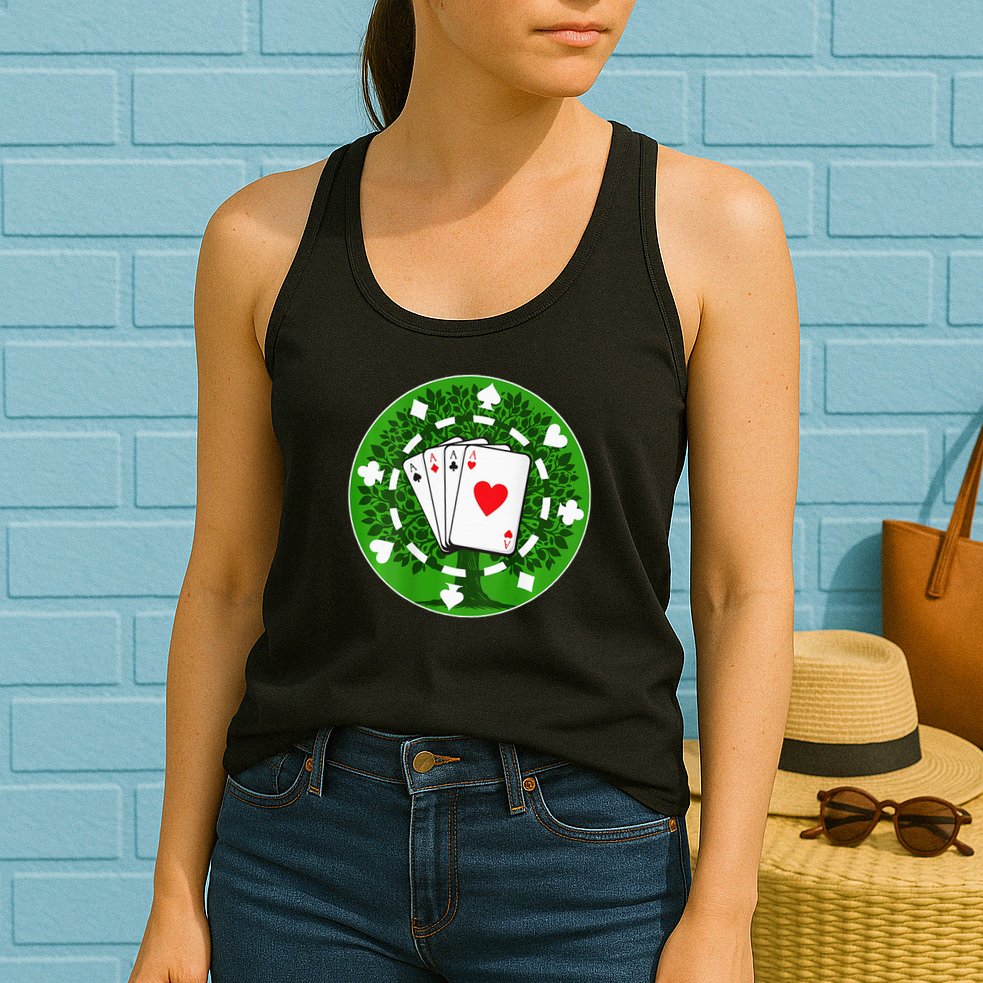 Champion Of 1st Annual Bh Poker Invitational Womens Tank Top
