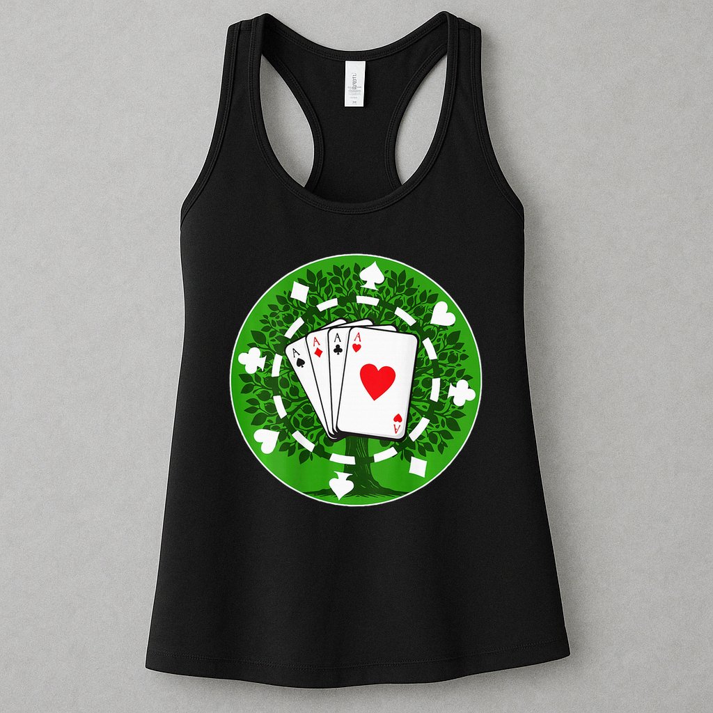 Champion Of 1st Annual Bh Poker Invitational Womens Tank Top