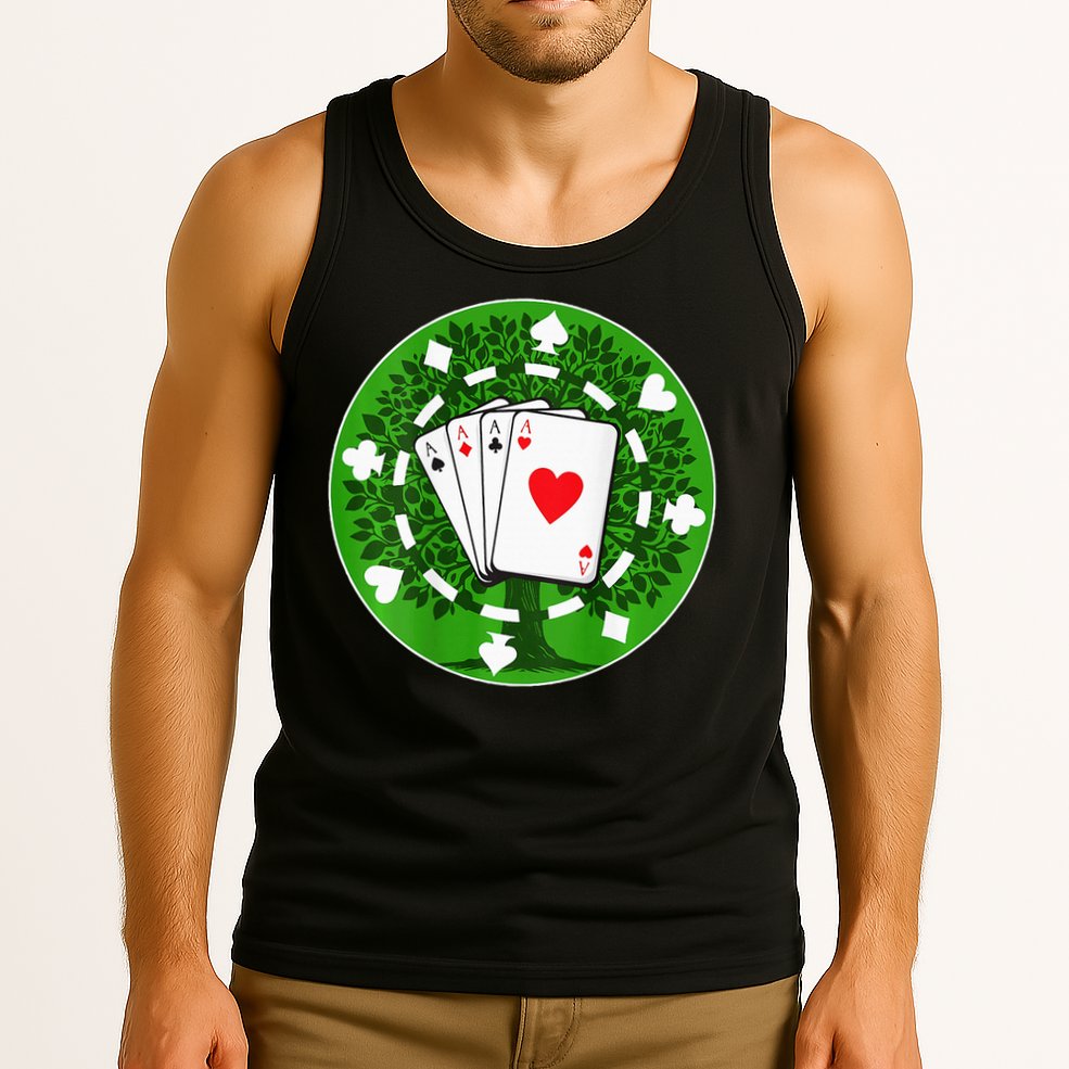 Champion Of 1st Annual Bh Poker Invitational Tank Top