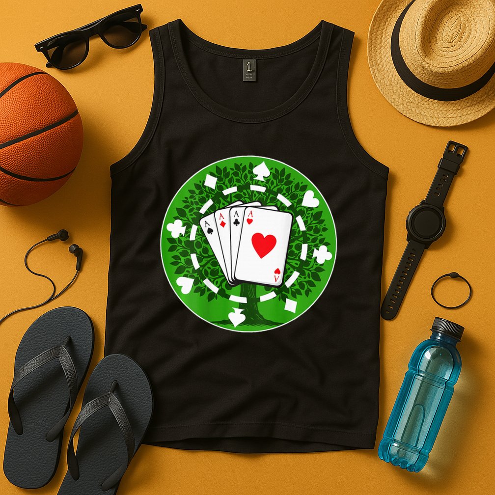Champion Of 1st Annual Bh Poker Invitational Tank Top