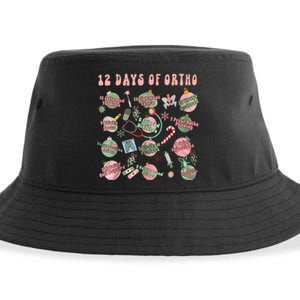 Christmas Orthopedic 12 Days Of Ortho Ortho Nurse Group Team Sustainable Bucket Hat