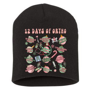 Christmas Orthopedic 12 Days Of Ortho Ortho Nurse Group Team Short Acrylic Beanie