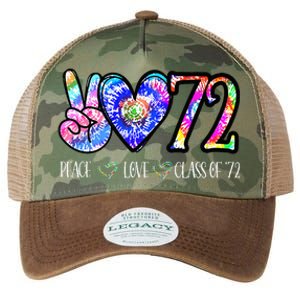 Class Of 1972 50th Class Reunion Tie Dye Senior Graduation Legacy Tie Dye Trucker Hat