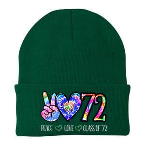 Class Of 1972 50th Class Reunion Tie Dye Senior Graduation Knit Cap Winter Beanie