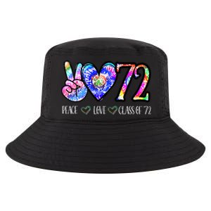 Class Of 1972 50th Class Reunion Tie Dye Senior Graduation Cool Comfort Performance Bucket Hat