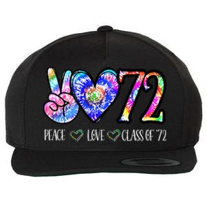 Class Of 1972 50th Class Reunion Tie Dye Senior Graduation Wool Snapback Cap