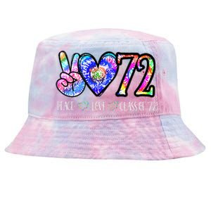 Class Of 1972 50th Class Reunion Tie Dye Senior Graduation Tie-Dyed Bucket Hat