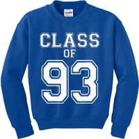 Class Of 1993 Custom Graduation Senior Personalized Grads Kids Sweatshirt